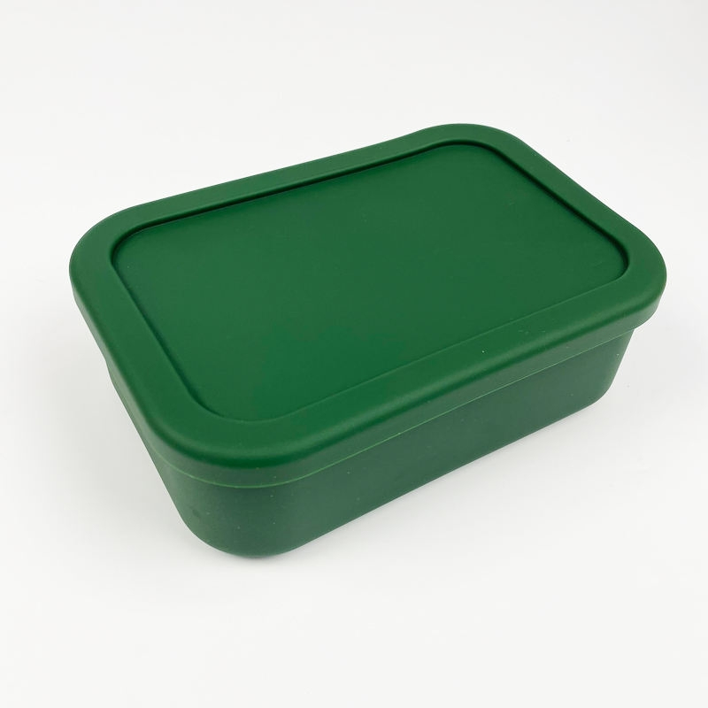 Durable Collapsible Silicone Food Storage Container for Healthy Lunches