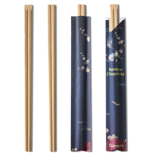 Bamboo Disposable Chopsticks, Sushi UV Treated Take Away Chopsticks, Wooden Chopsticks with Paper Sleeve