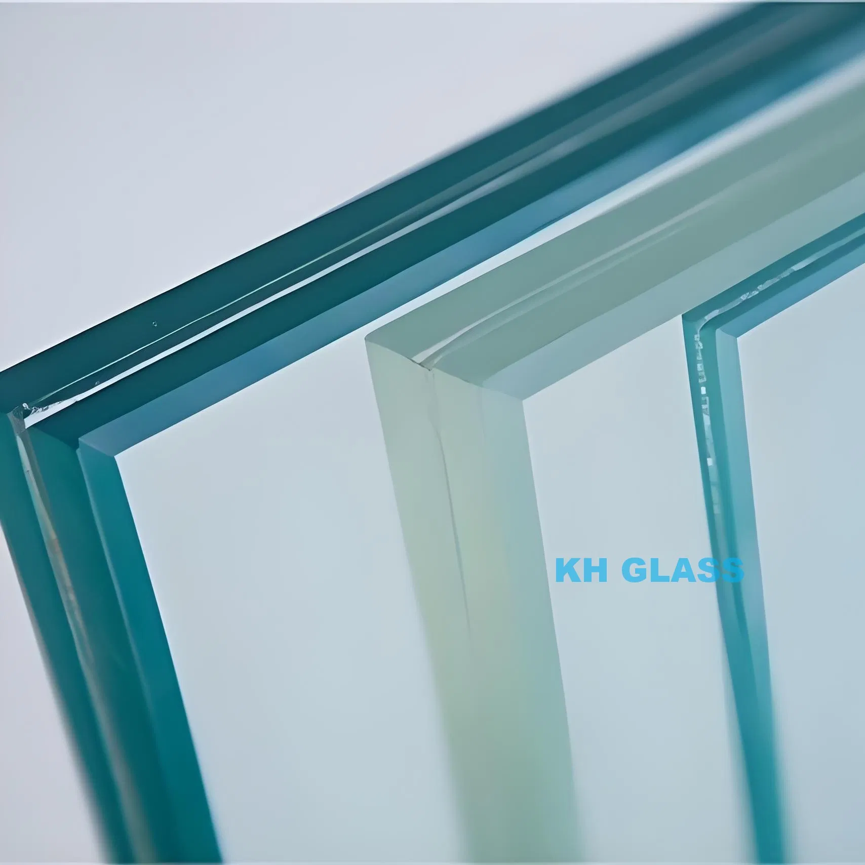 Acid Etched 6.38mm Laminated Glass for Decorative Windows and Doors