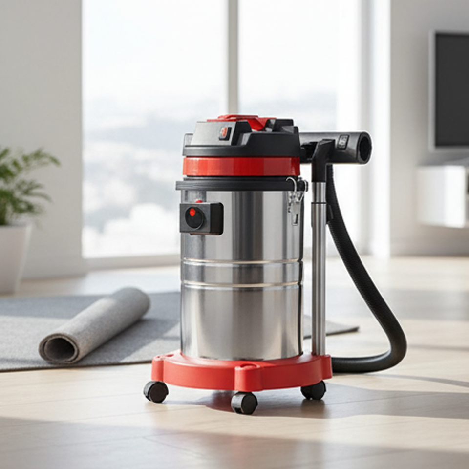 High Power Household Wet and Dry Floor Tank Vacuum Cleaner with 35L