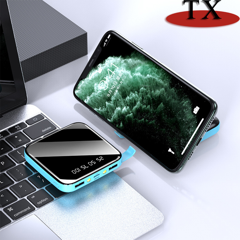 Promotion Gift Custom Logo Mobile Phone Accessories Mini Power Bank