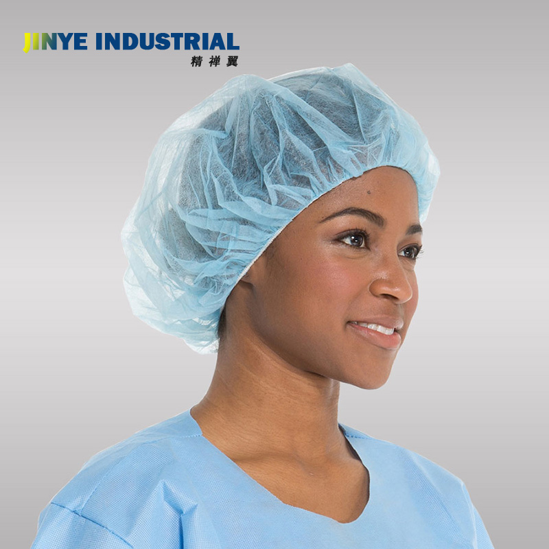 Disposable Doctor Cap Hair Non Woven Bouffant Caps for Clean Room