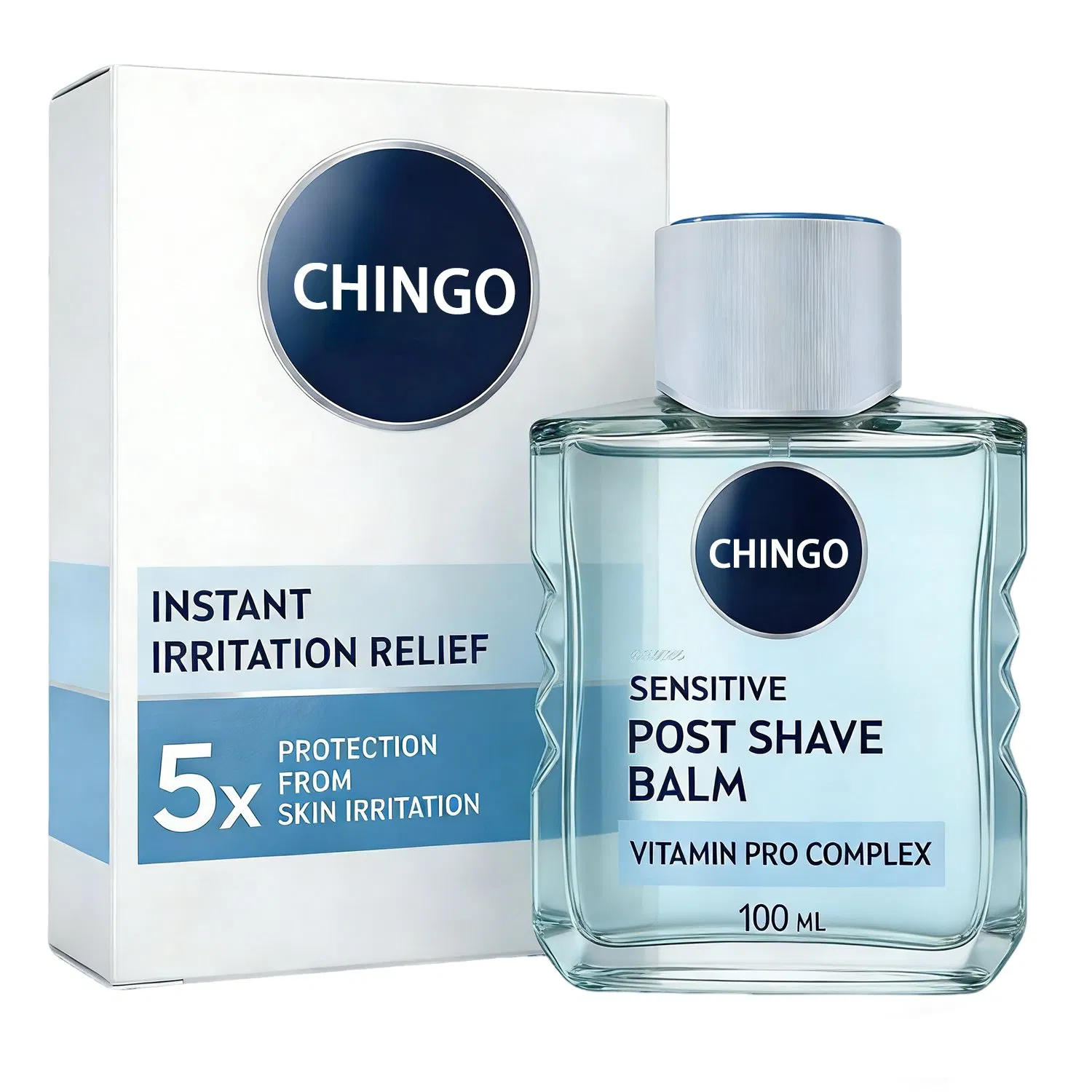 Mild Repairing Men Aftershave Balm Calming Hydrating Nourishing Cream