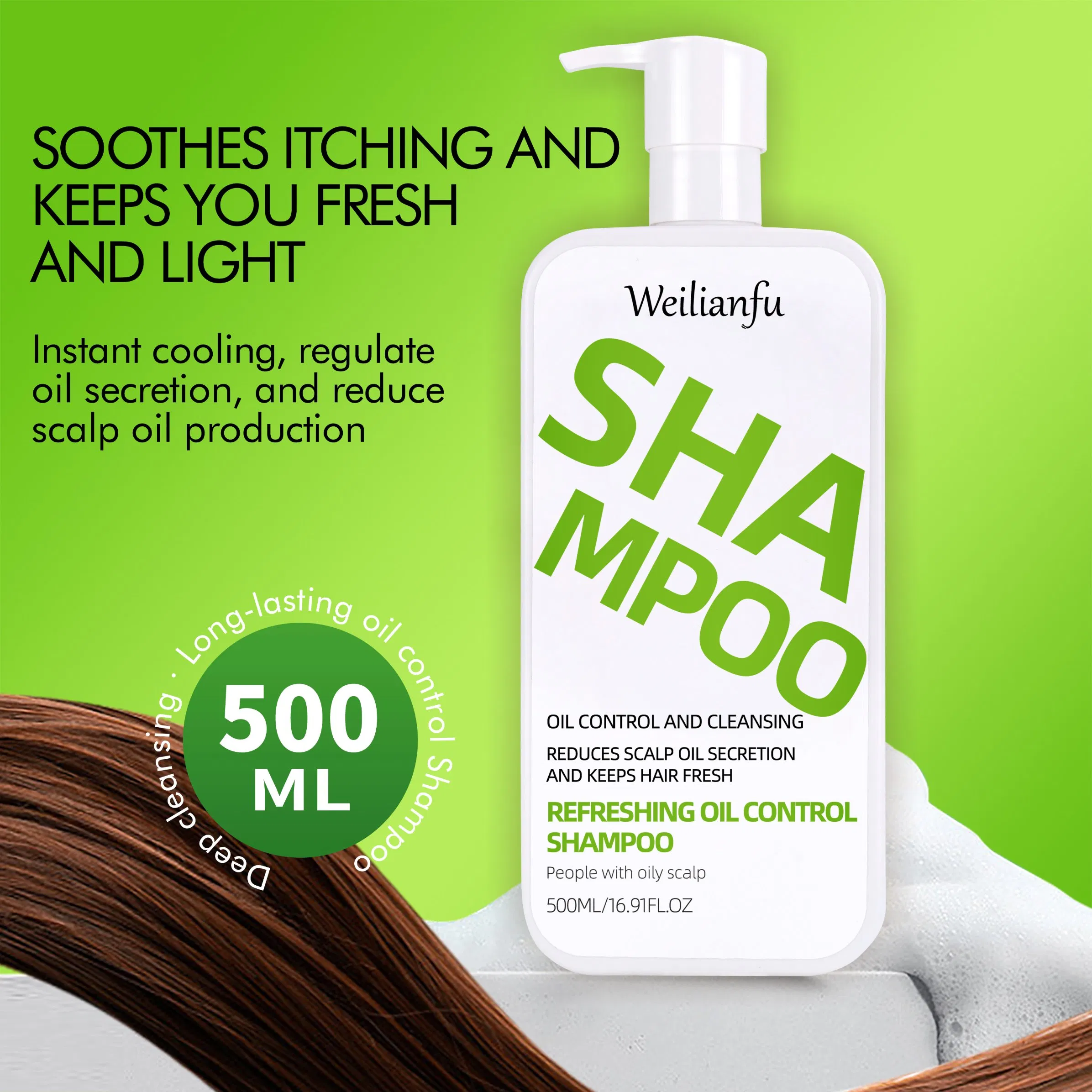 Professional Hair Care Set Oil Control & Deep Cleaning Shampoo and Conditioner for Optimal Hair Health