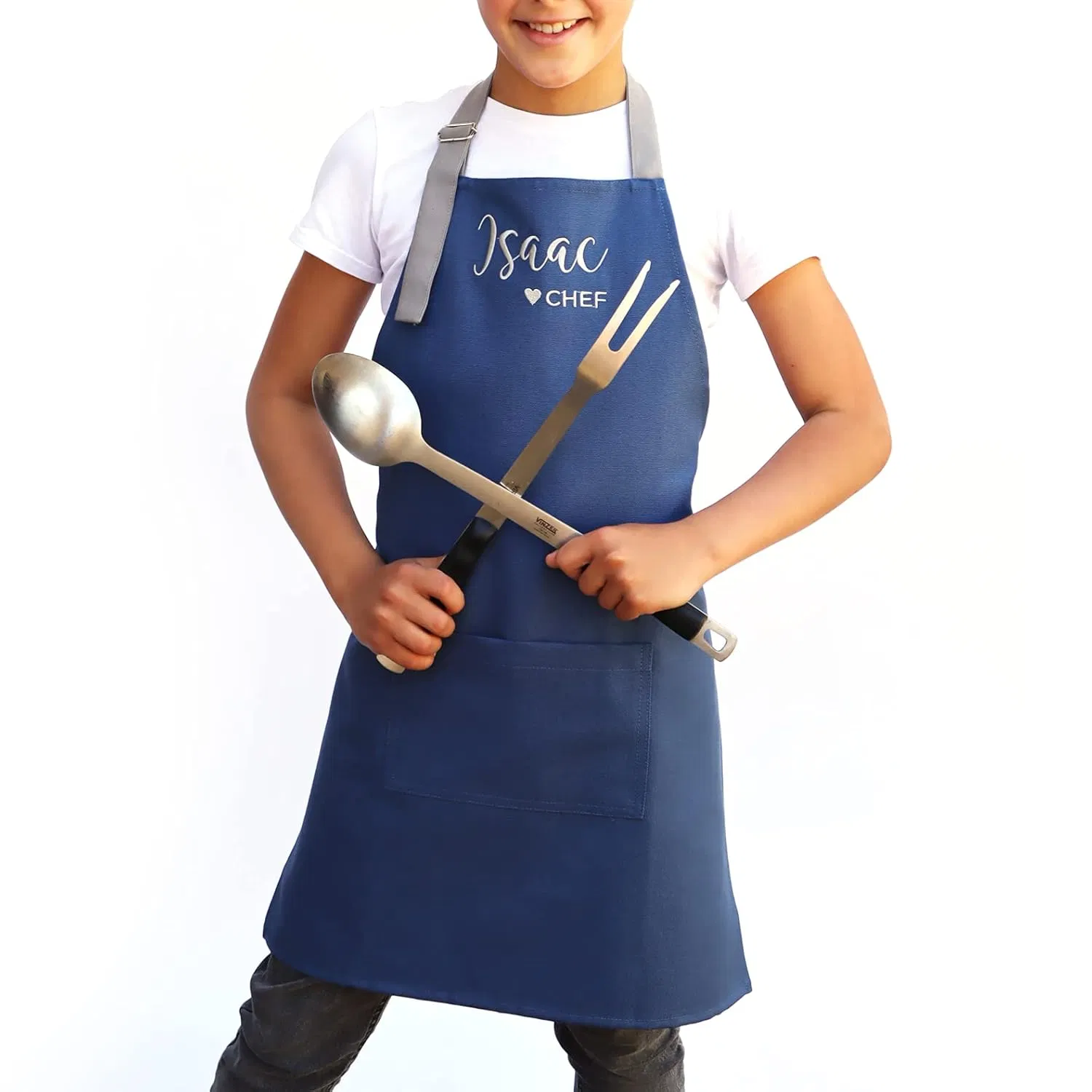 Chef Apron Women, Personalized Adult Aprons for Women, Cooking Baking Gifts, Premium Quality Aprons for Chefs - Custom Women Kit