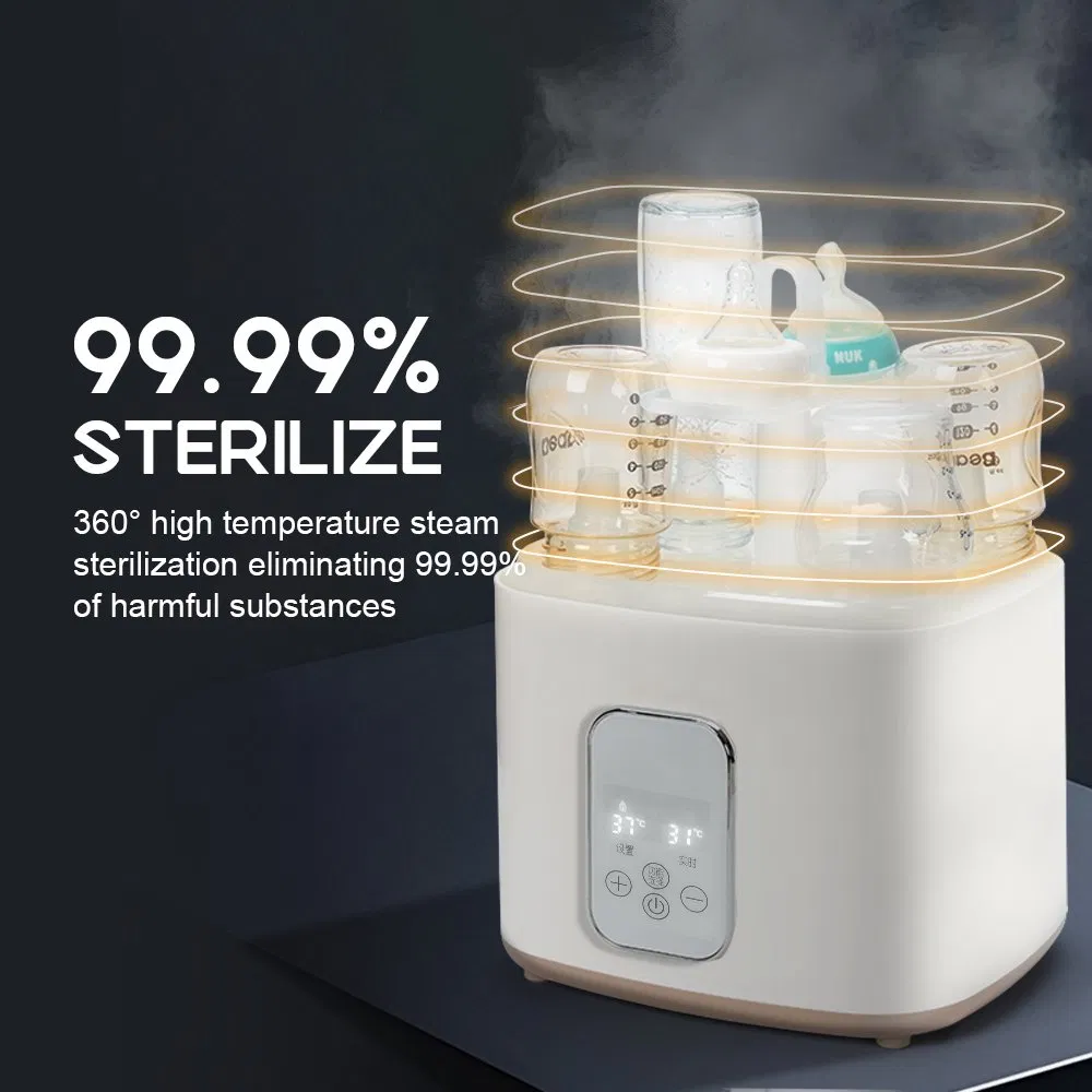 Large Capacity Heats Milk Bottle Warmer Plastic Baby Bottle Sterilizer with Dryer