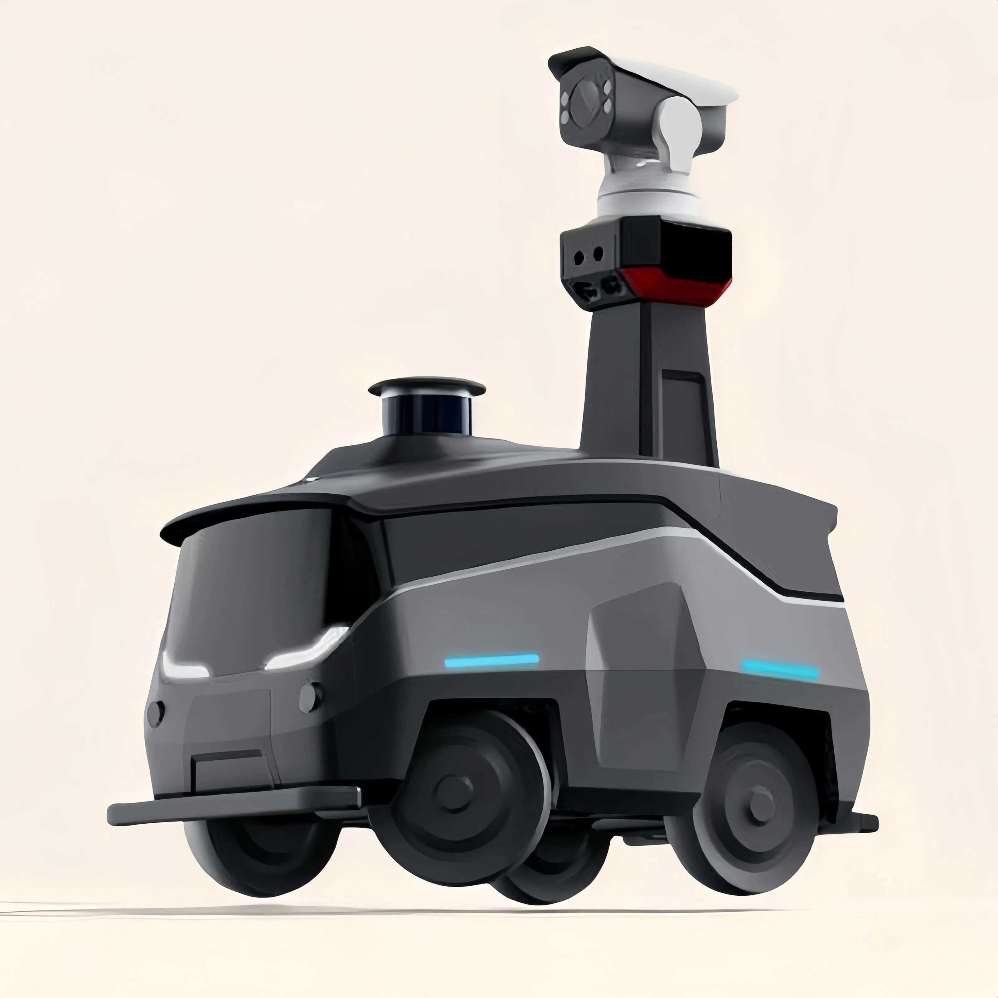 Anbot-Y Security Patrol Robot Outdoor Autonomous Mobile Surveillance Patrolling Robots