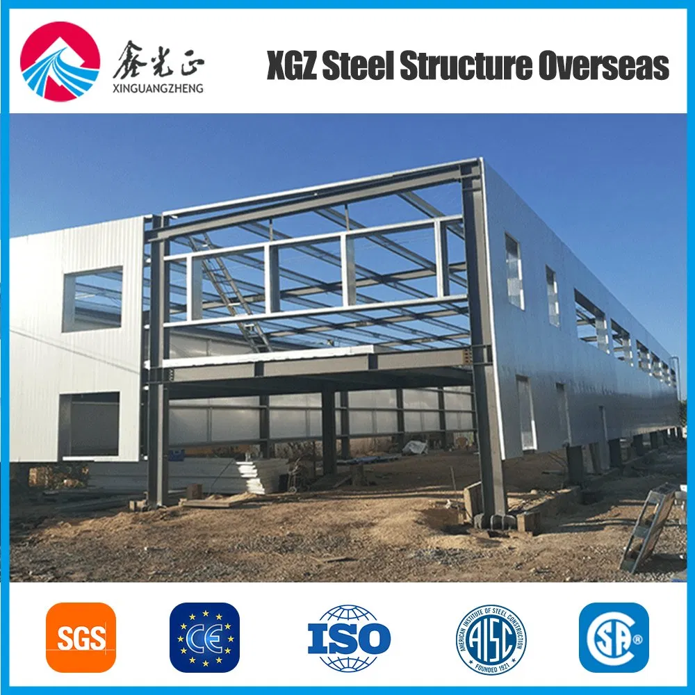 Multi-Purpose Steel Structure with Customizable Design Galvanized ISO CE Certified for Industrial Plants Commercial Malls Logistics Warehouse