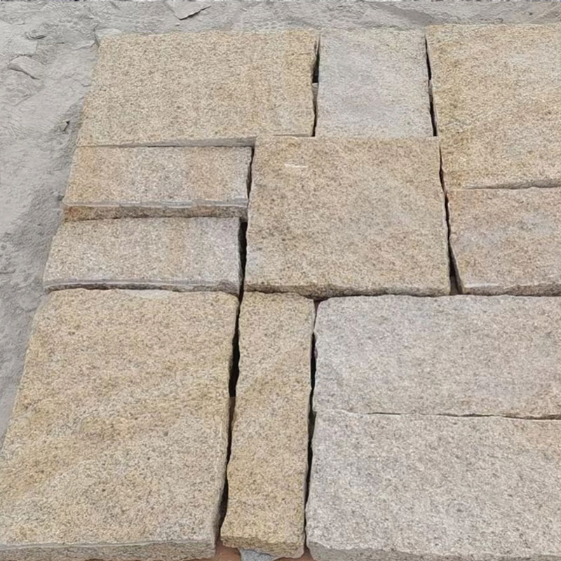 Natural Stone Yellow Rusty G682 Granite Stone Tile for Outdoor Decoration