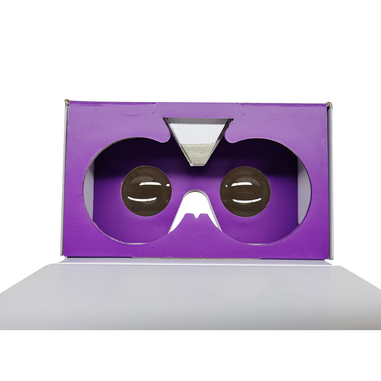 Custom Printing Logo Design OEM Virtual Reality Cardboard Custom Brand Logo Cardboard Glasses for 3D Video