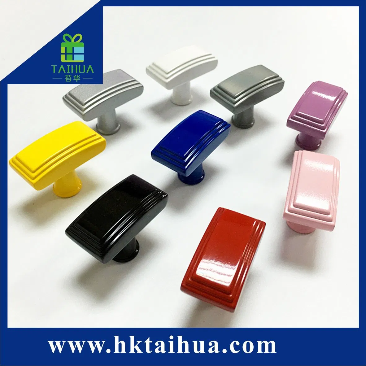 Wholesale Colorful Zinc Alloy Knob Cabinet Knob Pull Handle
