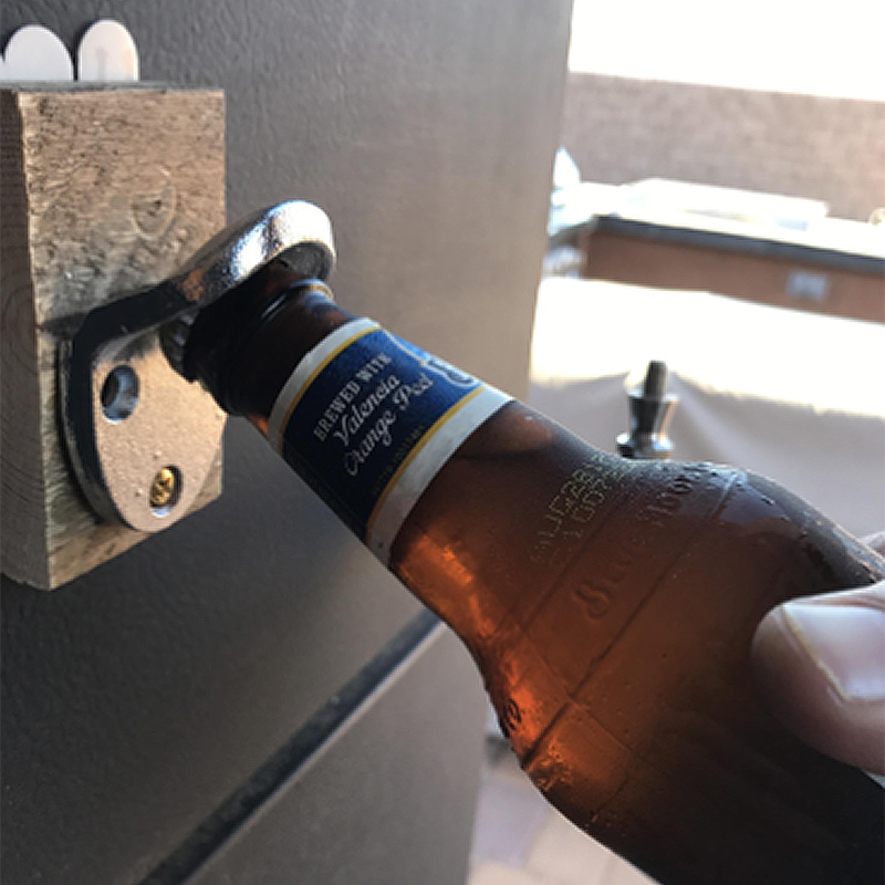 Metal Wall Bottle Opener Vintage Openers Kitchen Bar Useful Wall Mounted Bottle Opener