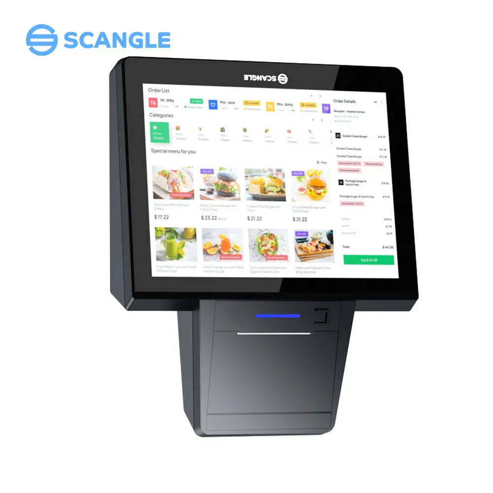 Scangle K2 9.7" Wall Mounted Touch Screen POS System for Retail