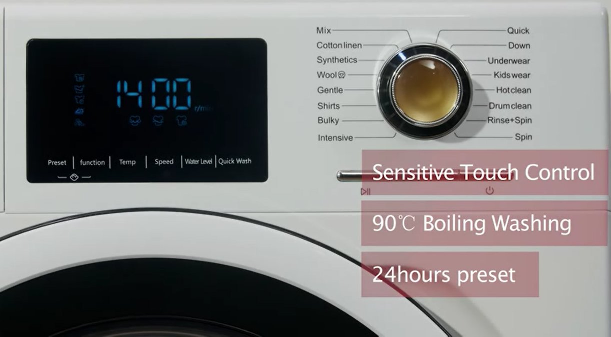 New Generation 10 Kg Eco-Friendly Front Load Washing Machine