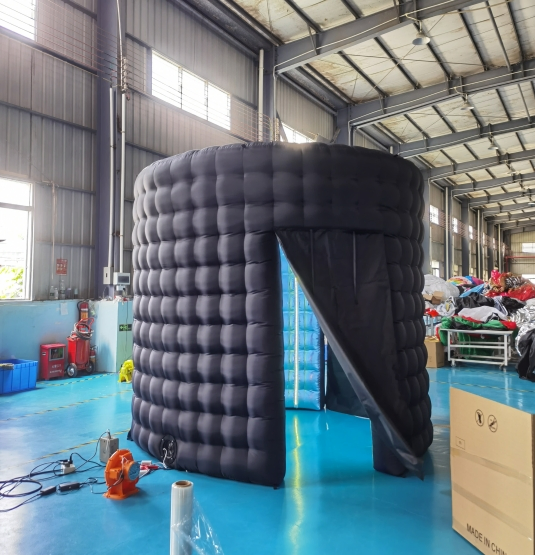 Inflatable Photo Booth Tent 360 Photo Booth 360 Automatic Inflatable 360 Photo Booth Enclosure Backdrop with LED Fill Light