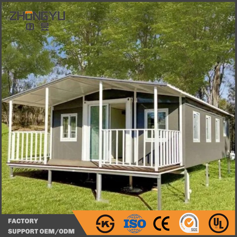 Expandable Home Container House Prefabricated Container House Modular Homes ISO Certified Spain Waterproof Leak Proof Seeking Local Partners