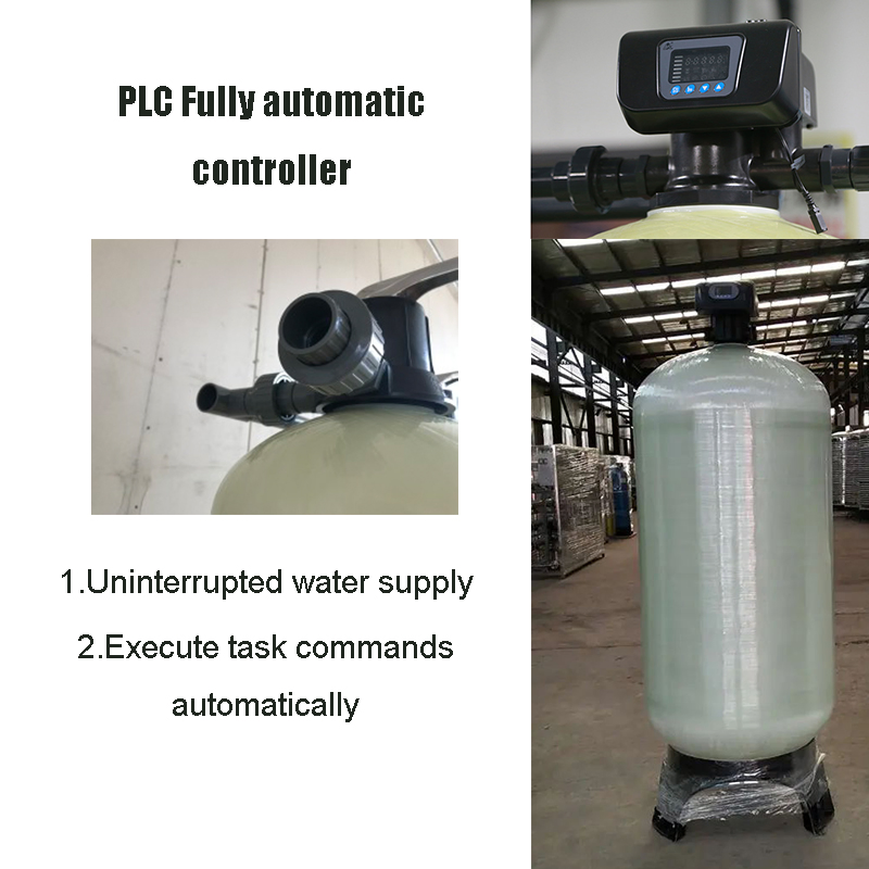Industrial Well Water Dual Ion Exchange Softener System RO Water Softener Machine