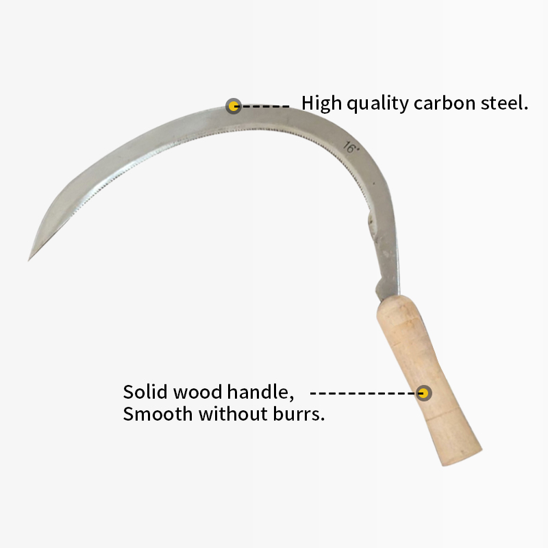 Farming Tool Grass Rice Harvesting Weeding Sickle