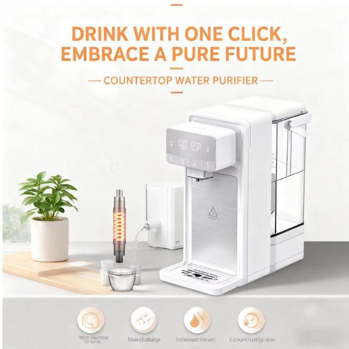OEM/ODM Mini Countertop RO System Spare Parts 7 Temperature Mold Water Purifier