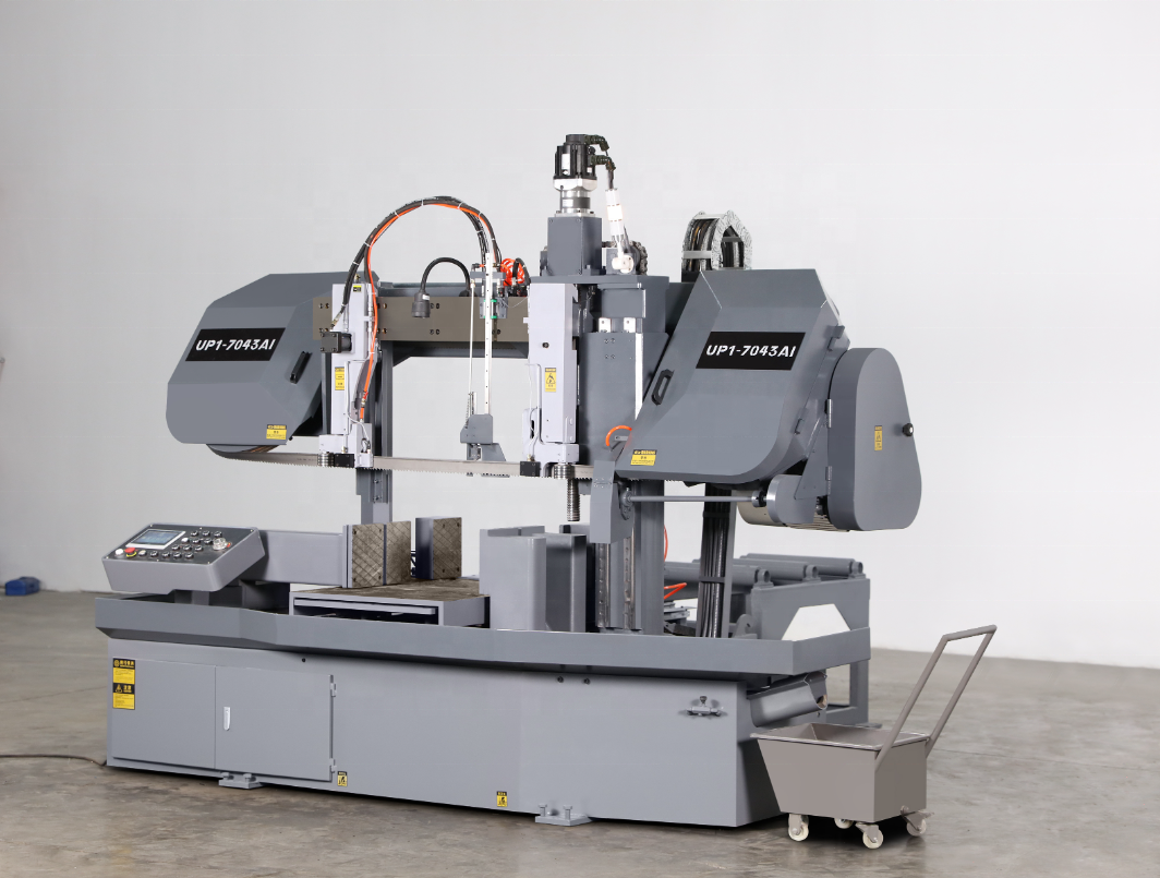 Ленточная пила по металлу автоматическая компактная с PLC