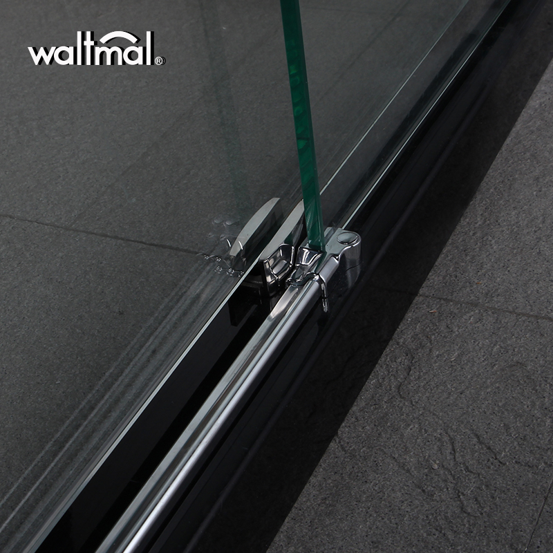 Bypass Modern Shower Frameless Sliding Shower Enclosure