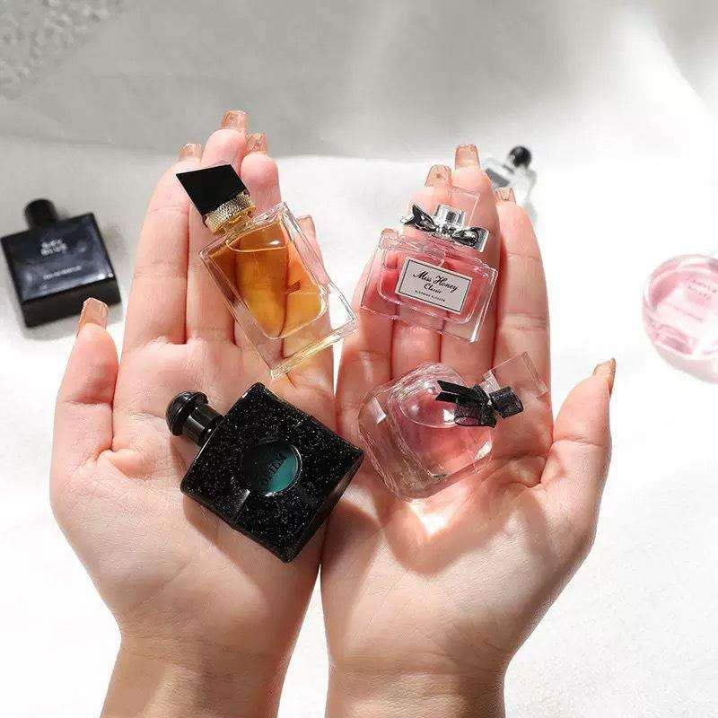 Mini Branded Perfume 5ml 7.5ml 10ml Spray Long Lasting Fragrance Glass Bottle Mini Original Small Size Perfumes