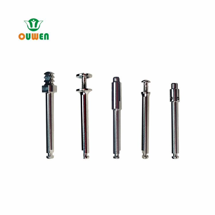 Ouwen Ow-10-1 Stainless Steel Dental Micro Wheel Accessories Dental Mandrel for Polishing Disc