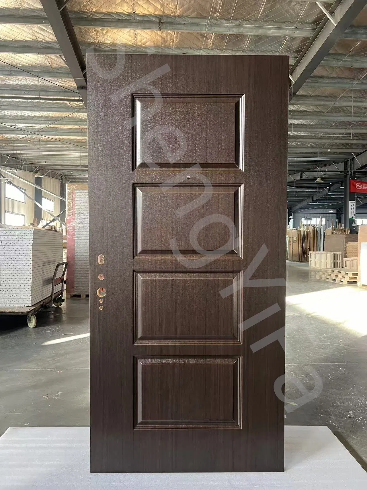 Wooden Plastic Polymer 2mm 3.5mm Waterproof WPC Composite PVC Door Skin