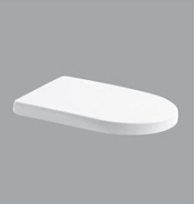 Quick-Install Soft-Close Toilet Seat Cover - Durable PP Material for Hotel & Home Use