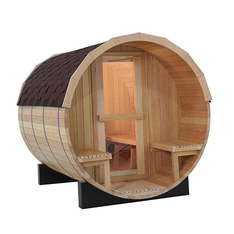 Sawo Steam Barrel Sauna Room