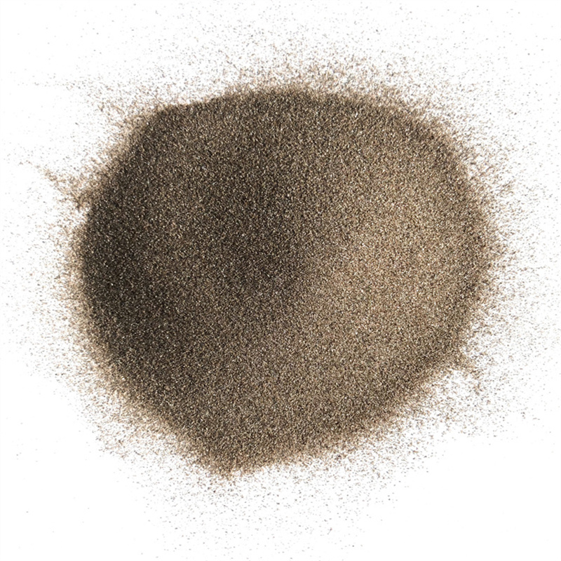 Коричневый порошок электрокорунда F120 для пескоструйки