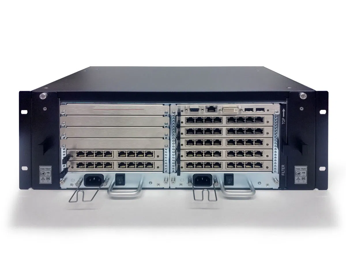 KVM-коммутатор Enterprise, 48-576 портов (CatX/Fiber)