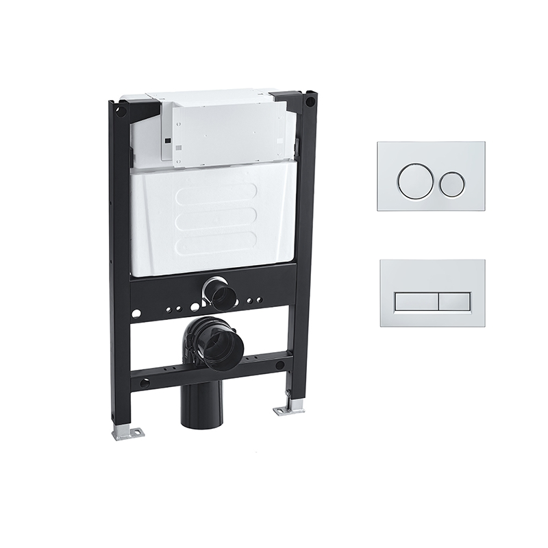 Concealed Cistern Dual Flushing Modern Style in Wall Cistern for Wall Hung Toilet