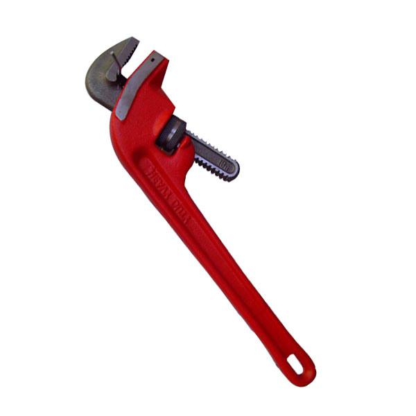 10" Adjustable Angled Heavy Duty Pipe Wrench