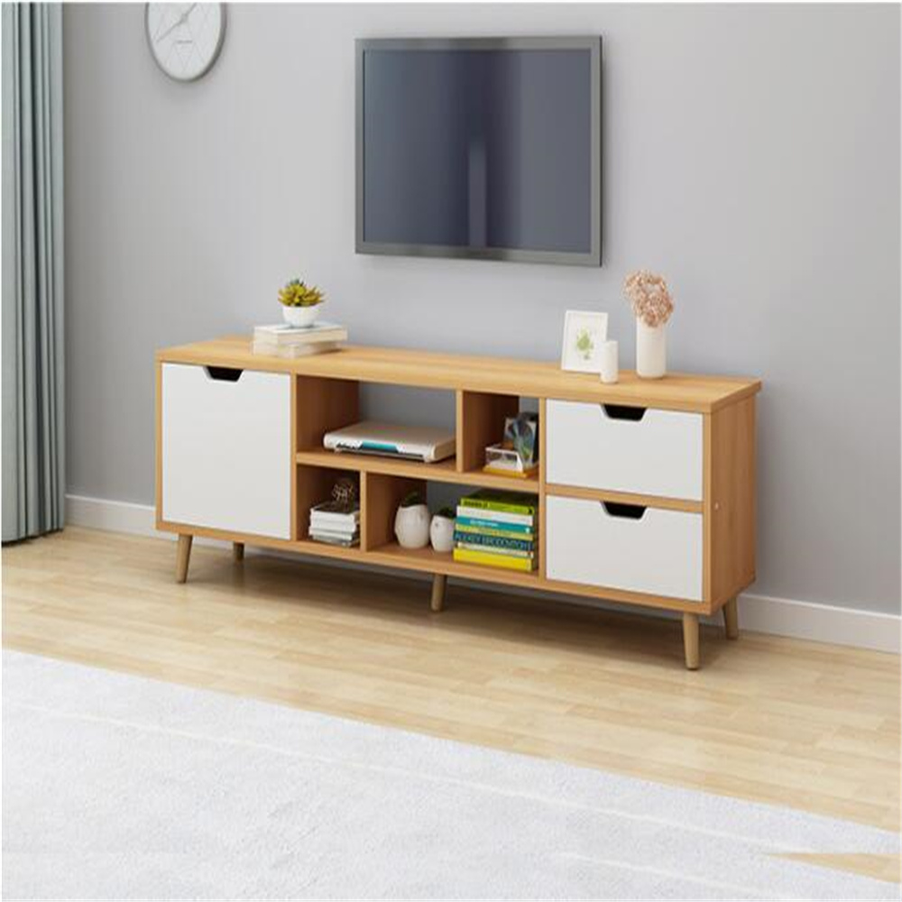 Комплект мебели для гостиной деревянная тумба под ТВ