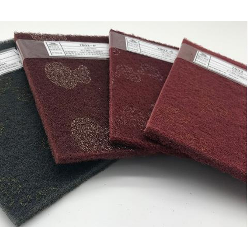 Safety High Fiber Toughness Non-Woven Abrasive Discs Scouring Pad for Stainless/Metal