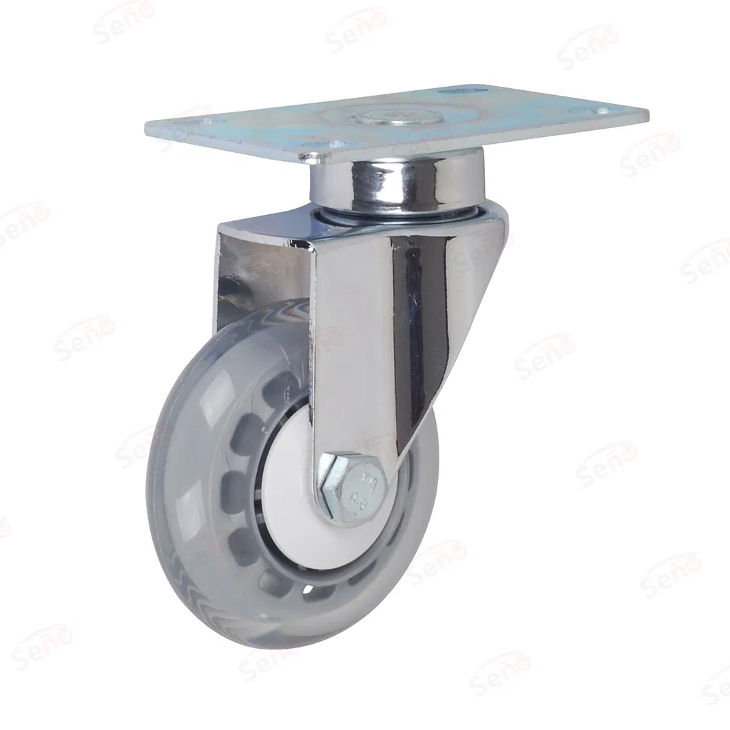 Bearing Tyep with/Without Wheel Cover Light Duty Medical Trolley Caster