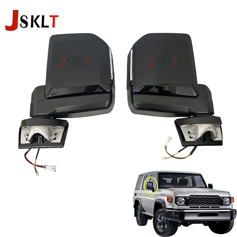Folding Mirror with LED Light for LandCruiser LC79