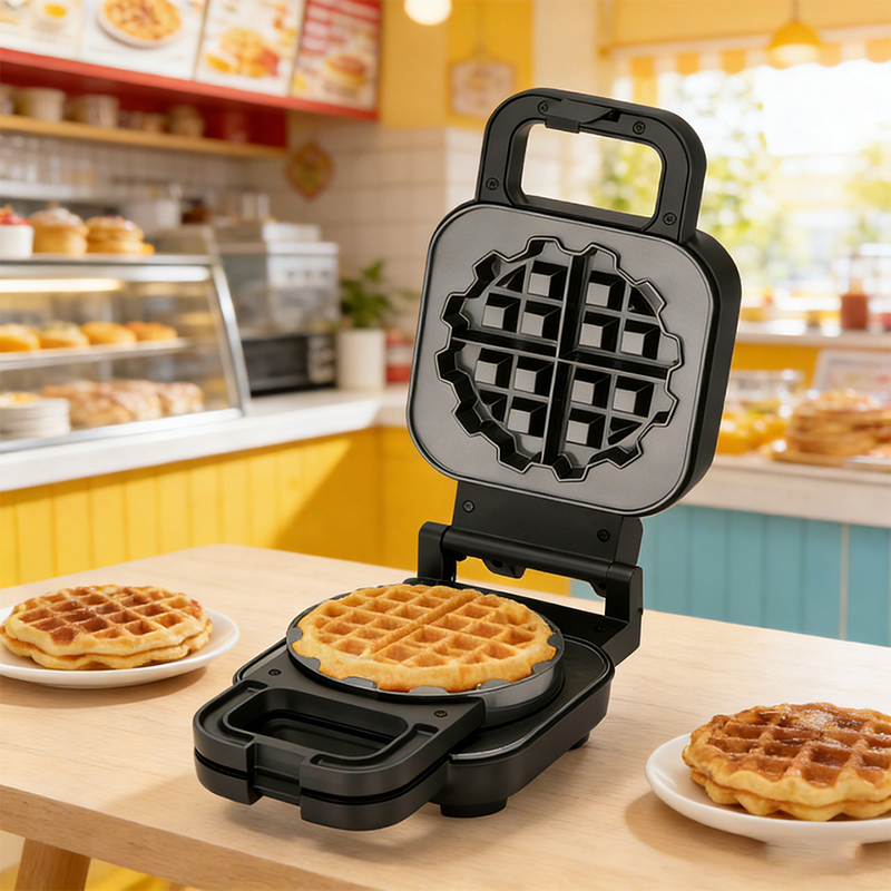 Thickened Waffle Breakfast Machine Pancake Maker for Household