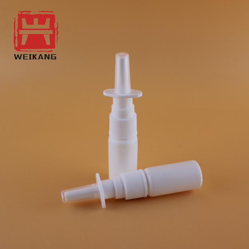 10ml Empty HDPE Liquid Medicine Package Nasal Spray Bottle