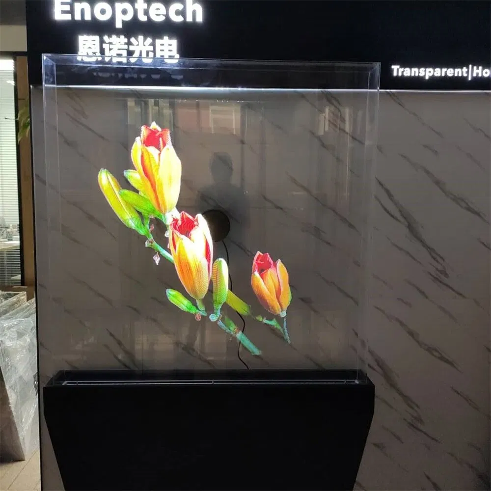 Вентилятор с 3D голограммой 65 см, WiFi, LED проектор