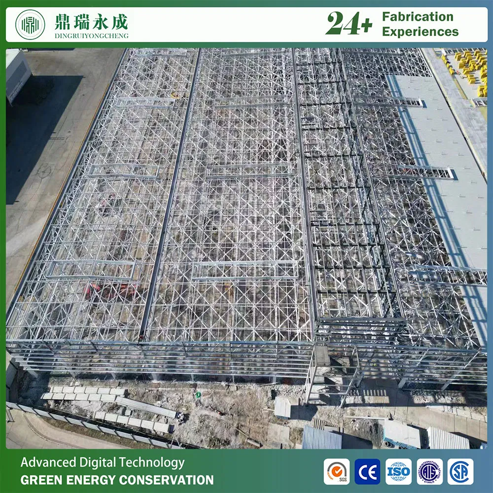 Prefabricated Steel Structure Workshop with SGS CE ISO Certification Praised by Vovl