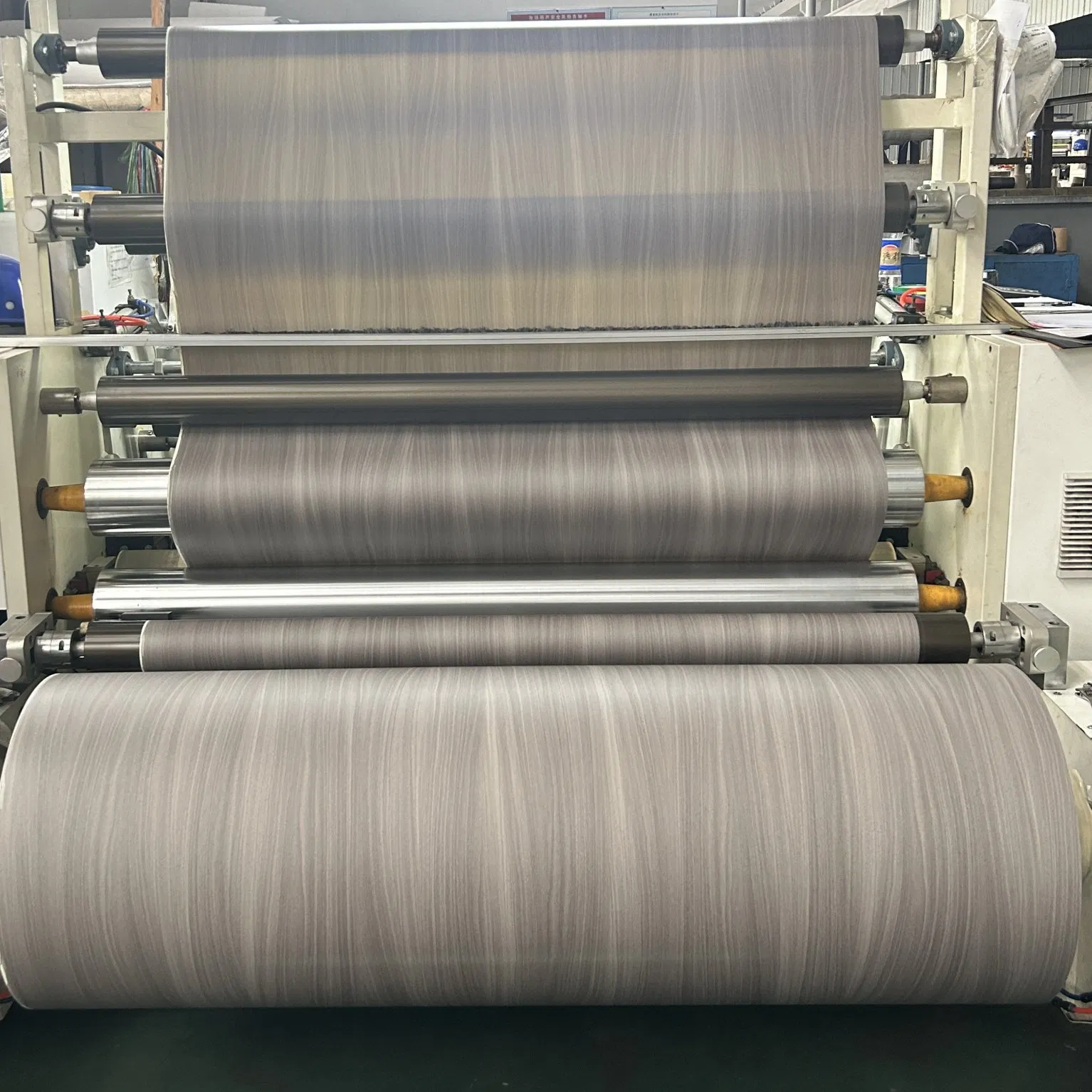 Super Matte Wood Grain PVC Decorative Film for MDF WPC Board Membrane Vacuum Flat Lamination Wrapping on Door Cabinet