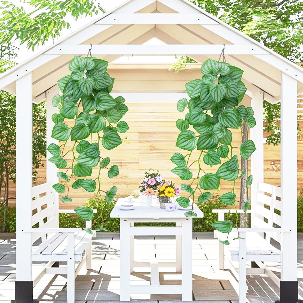 Растения искусственные настенные в горшке