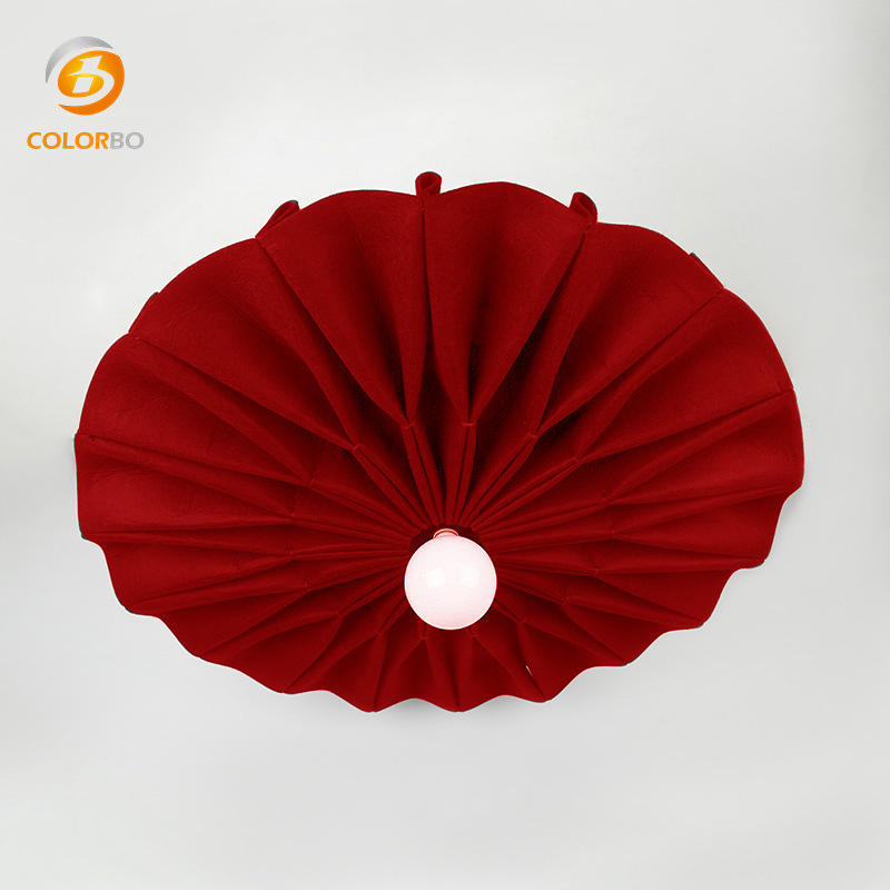 Good Service Hot Sale Flame Retardant ceiling material PET Felt LampShade