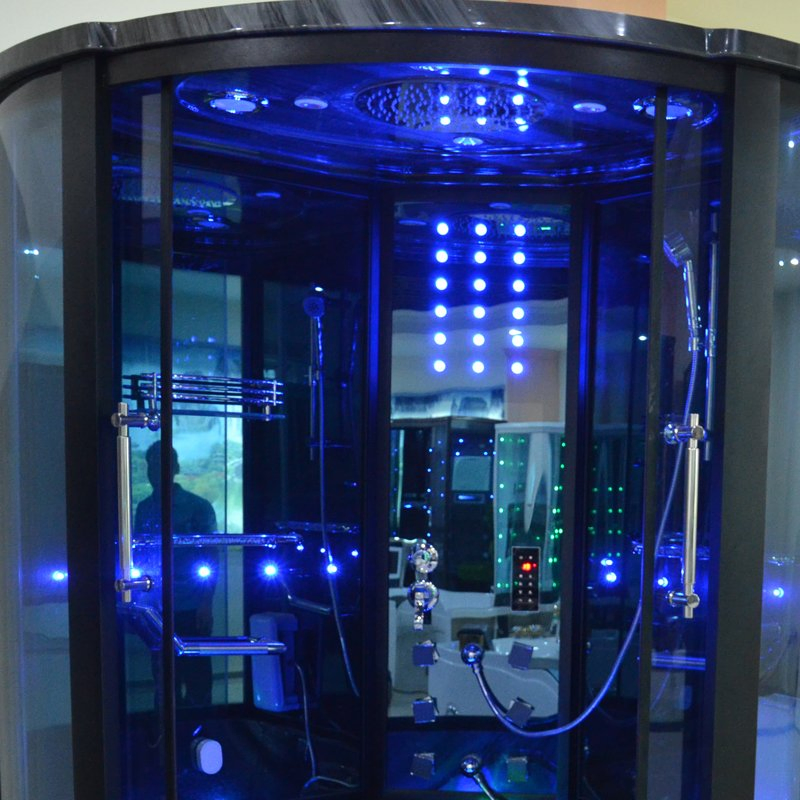 Toprank 2 Person Couple Use Bathroom Steam Room Personal Computerized Bathtub Shower Combo