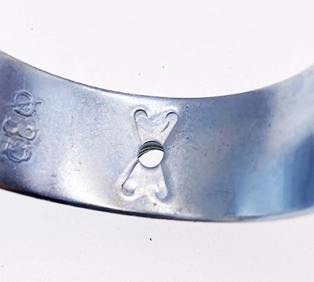 Zinc Plate Standard Heavy Duty Clip Pipe Hose Rubber Lined Steel Clip