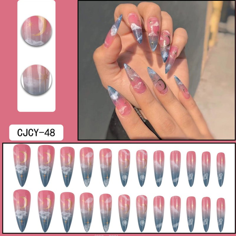 High-Quality 12/24/30PCS Press on Nails Nail Art Fake Nails False Nail