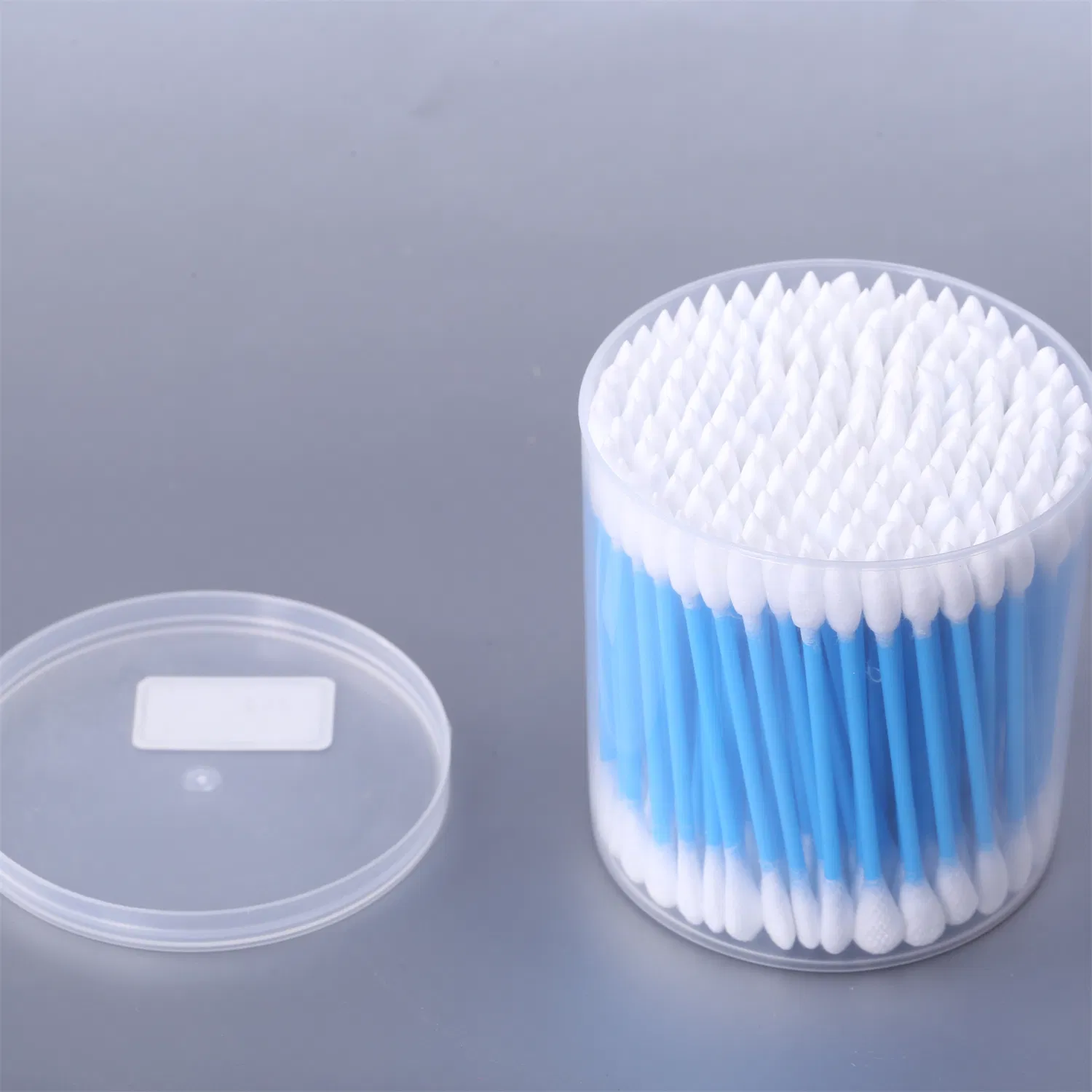 Plastic Coton Tige Big Long Organic Pointed Tip Cleaning Q Tips Ear Cotton Bud