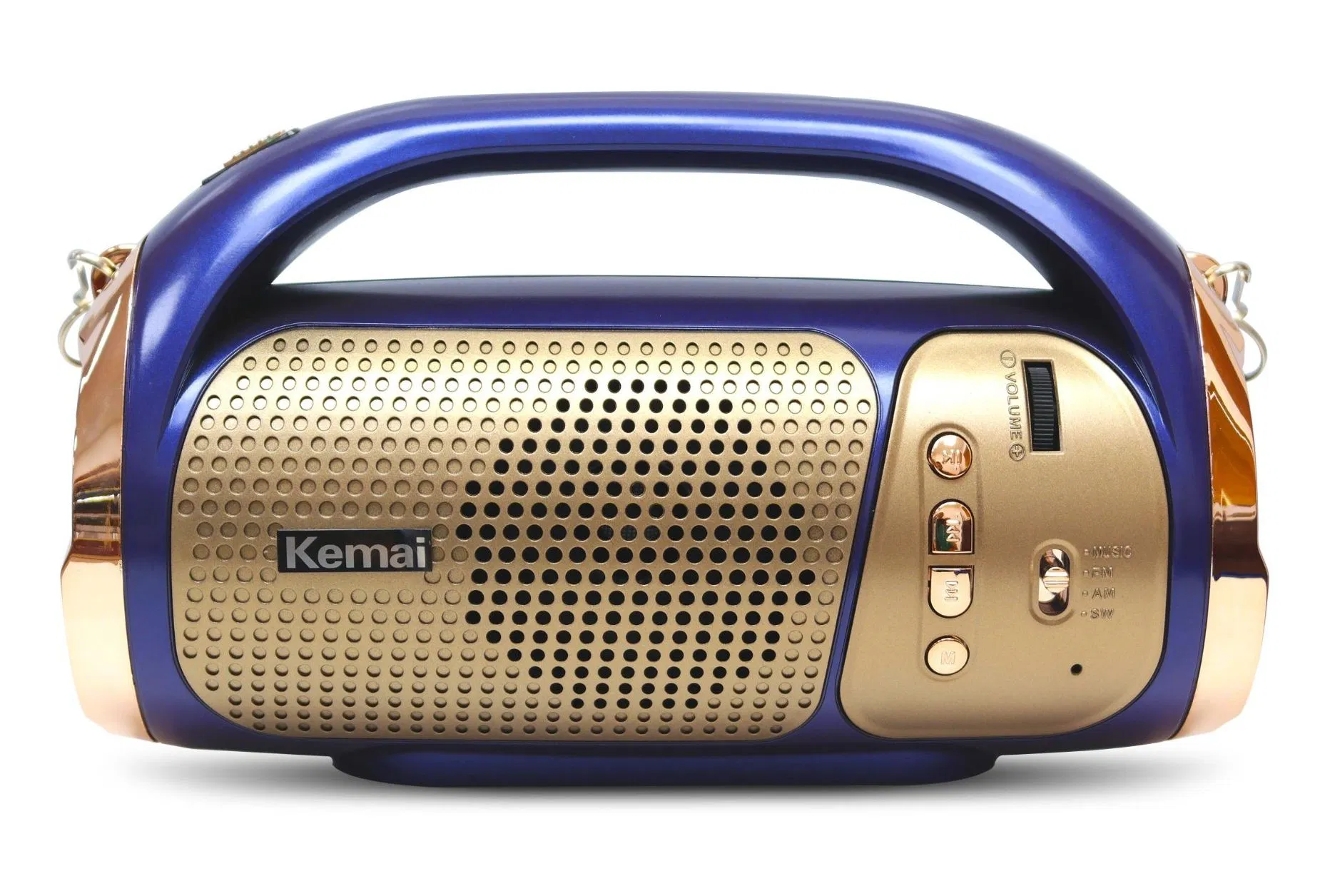 Kemai MD-169BT Portable 3-Band Am FM Sw Radio, LED, TF Card and MP3 Player, Rechargeable Speakers Classicism Furniture Decoration Bluetooth Torchlight